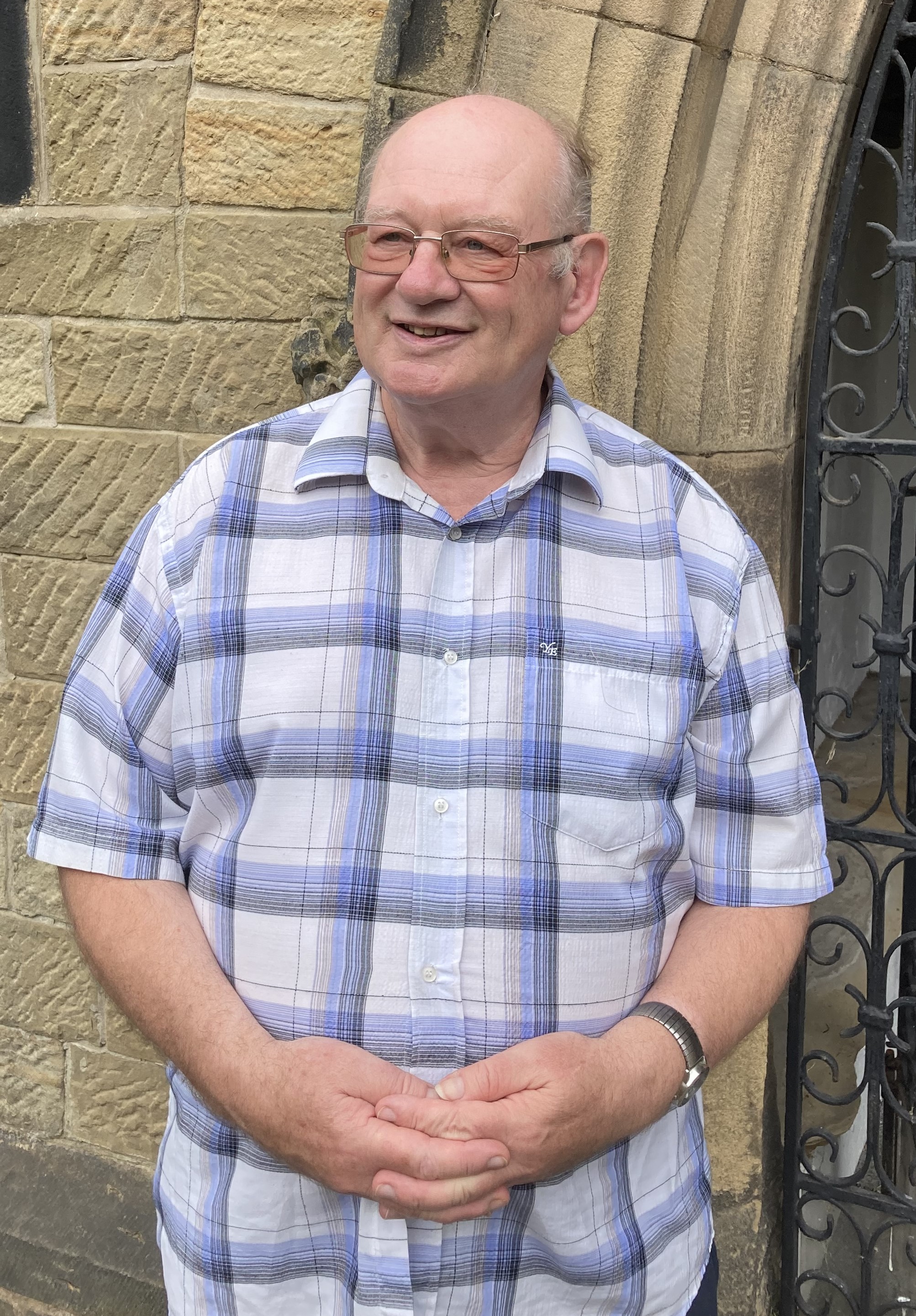 Mr Laurence Hayward, Deputy Churchwarden of St Mary's Church Beighton